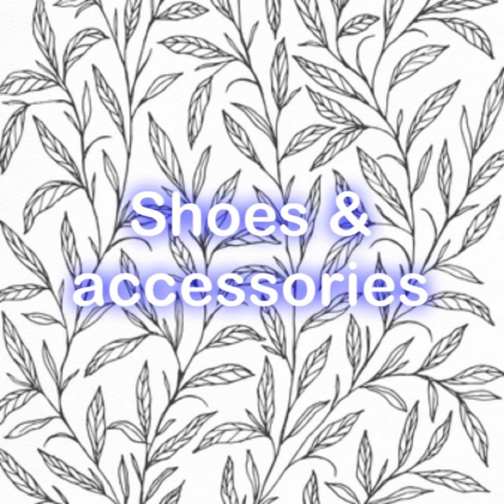 Shoes and accessories listed below this post